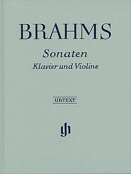 Johannes Brahms Notenblätter Sonaten (gebunden)