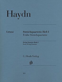 Franz Joseph Haydn Notenblätter Streichquartette Band 1