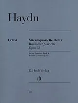 Franz Joseph Haydn Notenblätter Streichquartette Band 5 op.33