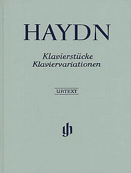 Franz Joseph Haydn Notenblätter Klavierstücke und Klaviervariationen