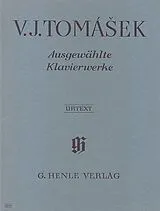 Václav Jan Krtitel Tomásek Notenblätter Ausgewählte Klavierwerke