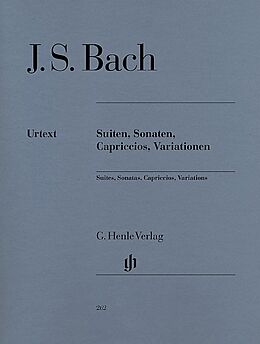 Kartonierter Einband Johann Sebastian Bach - Suiten, Sonaten, Capriccios, Variationen von Johann Sebastian Bach
