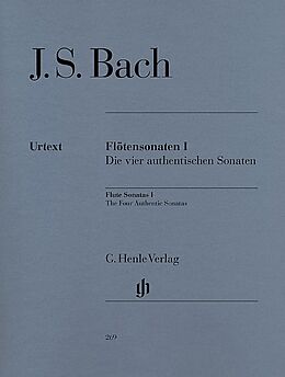 Johann Sebastian Bach Notenblätter Sonaten Band 1