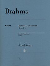 Johannes Brahms Notenblätter Variationen und Fuge über ein Thema von Händel op.24