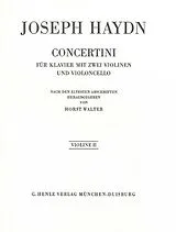 Franz Joseph Haydn Notenblätter Concertini