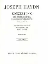 Franz Joseph Haydn Notenblätter Konzert C-Dur Hob.XVIII-10