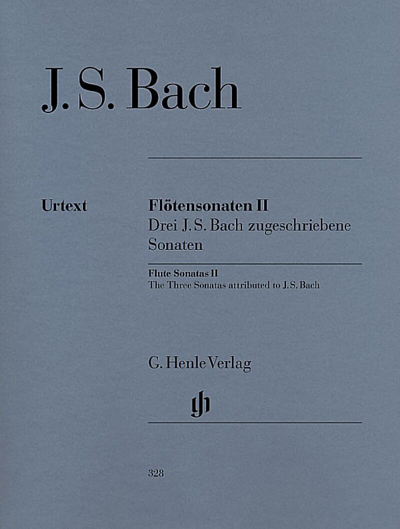 Johann Sebastian Bach - Flötensonaten, Band II (Drei J. S. Bach zugeschriebene Sonaten)