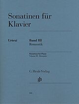 Stephen Heller, Carl Reinecke, Hermann Goetz Notenblätter Sonatinen für Klavier Band 3