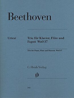 Ludwig van Beethoven Notenblätter Trio G-Dur WoO37