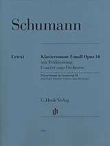 Robert Schumann Notenblätter Sonate f-Moll op.14