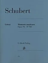 Franz Schubert Notenblätter Moments musicaux op.94 D780