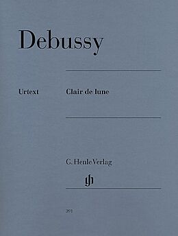 Claude Debussy Notenblätter Clair de lune aus der Suite bergamasque