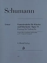 Robert Schumann Notenblätter Fantasiestücke op.73