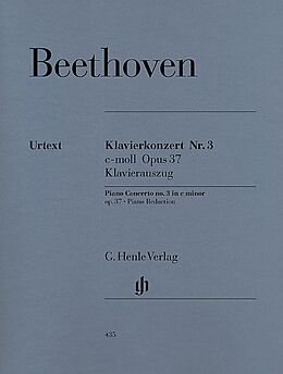 Ludwig van Beethoven Notenblätter Konzert c-Moll Nr.3 op.37 für Klavier und Orchester