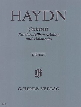 Franz Joseph Haydn Notenblätter Quintett Hob.XIV-1
