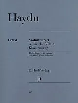 Franz Joseph Haydn Notenblätter Konzert A-Dur Hob.VIIa-3 für Violine und Orchester