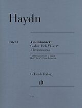 Franz Joseph Haydn Notenblätter Konzert G-Dur Hob.VIIa-4 für Violine und Orchester