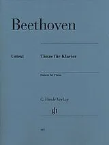 Ludwig van Beethoven Notenblätter Tänze