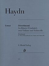 Franz Joseph Haydn Notenblätter Divertimenti