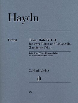 Franz Joseph Haydn Notenblätter Trios Hob.IV-1-4