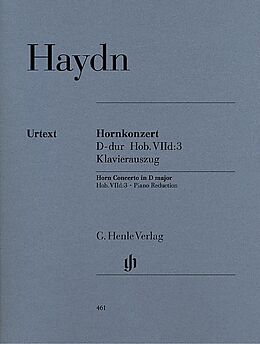 Franz Joseph Haydn Notenblätter Konzert D-Dur Hob.VIId-3 für Horn und Orchester