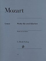 Wolfgang Amadeus Mozart Notenblätter Werke für 2 Klaviere