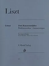 Kartonierter Einband Franz Liszt - Zwei Konzertetüden von 