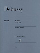 Claude Debussy Notenblätter Syrinx