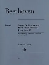 Ludwig van Beethoven Notenblätter Sonate F-Dur op.17