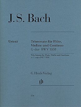 Johann Sebastian Bach Notenblätter Sonate G-Dur BWV1038