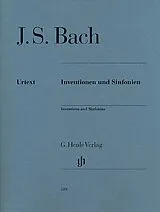 Kartonierter Einband Johann Sebastian Bach - Inventionen und Sinfonien von 
