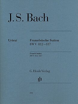 Johann Sebastian Bach Notenblätter Französische Suiten BWV812-817