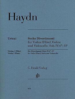 Franz Joseph Haydn Notenblätter 6 Divertimenti Hob.IV-6-11