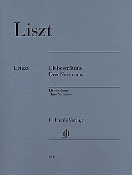 Franz Liszt Notenblätter Liebesträume 3 Notturnos