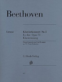 Ludwig van Beethoven Notenblätter Konzert Es-Dur Nr.5 op.73 für Klavier und Orchester