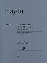 Franz Joseph Haydn Notenblätter Konzert D-Dur Hob.XVIII-11 für