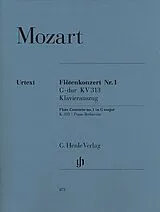 Wolfgang Amadeus Mozart Notenblätter Konzert G-Dur KV313 für Flöte und Orchester