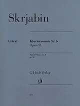 Alexander Skriabin Notenblätter Sonate Nr.6 op.62