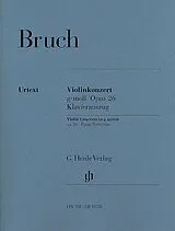 Max Bruch Notenblätter Konzert g-Moll op.26 für Violine und Orchester