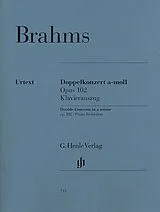 Johannes Brahms Notenblätter Konzert a-moll op.102 für Violine, Violoncello und Orchester