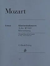 Wolfgang Amadeus Mozart Notenblätter Konzert A-Dur KV622 für Klarinette und Orchester
