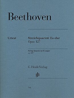 Ludwig van Beethoven Notenblätter Streichquartett Es-Dur op.127