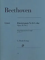 Ludwig van Beethoven Notenblätter Sonate G-Dur op.31,1