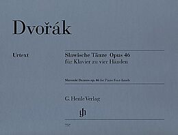 Antonin Leopold Dvorak Notenblätter Slawische Tänze op.46
