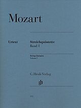 Wolfgang Amadeus Mozart Notenblätter Quintette Band 1