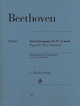 Ludwig van Beethoven Notenblätter Sonate d-Moll op.31,2