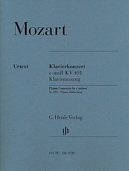 Wolfgang Amadeus Mozart Notenblätter Konzert c-Moll Nr.24 KV491 für Klavier und Orchester