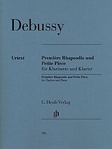 Claude Debussy Notenblätter Premiere Rhapsodie und Petite pièce