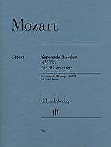 Wolfgang Amadeus Mozart Notenblätter Serenade Es-Dur KV375