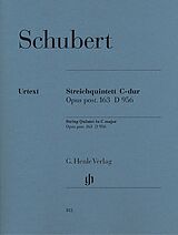 Franz Schubert Notenblätter Quintett C-Dur op.post.163 D956